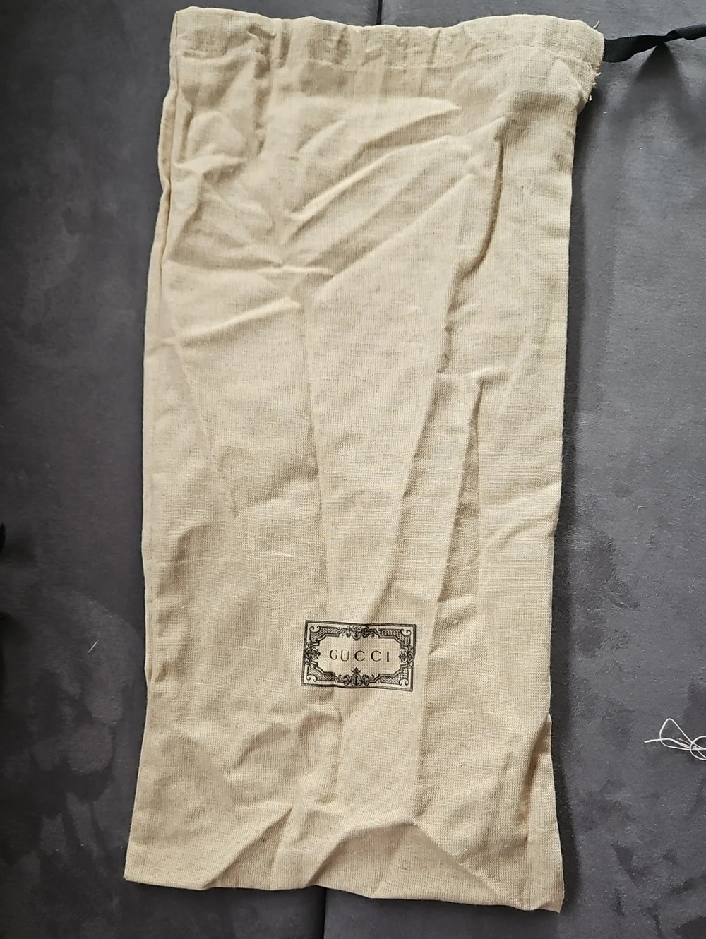 Gucci Beige Dust Bag for Men Shoes